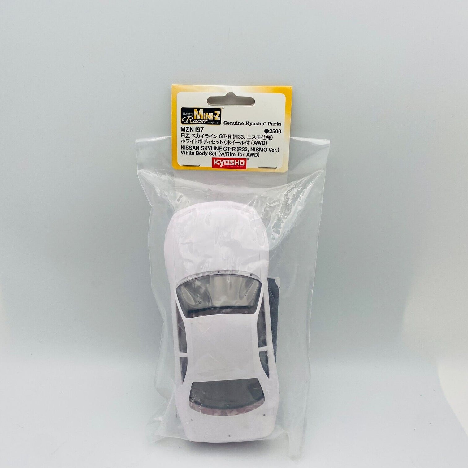 Mini-z White Body – KUM'S TOY BARN