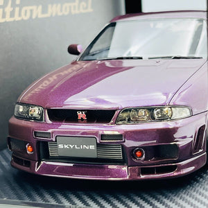 ignition model Nissan Skyline GT-R (BCNR33) Midnight Purple IG2779