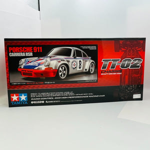 TAMIYA 1/10 RC Porsche 911 Carrera RSR (TT-02 chassis) 58571