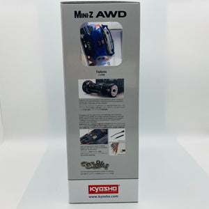 Kyosho MINI-Z Ready Set AWD Honda CIVIC Type-R Brilliant Sporty Blue 32613BL