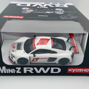 KYOSHO MINI-Z Readyset RWD Audi R8 LMS 2015 “White” RTR 32344AS