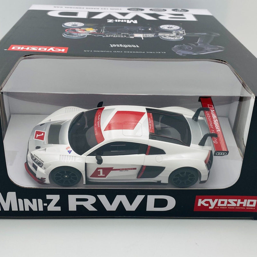 KYOSHO MINI-Z Readyset RWD Audi R8 LMS 2015 “White” RTR 32344AS