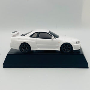 Kyosho MINI-Z Body NISSAN SKYLINE GT-R R34 V.specⅡNur White MZP460W