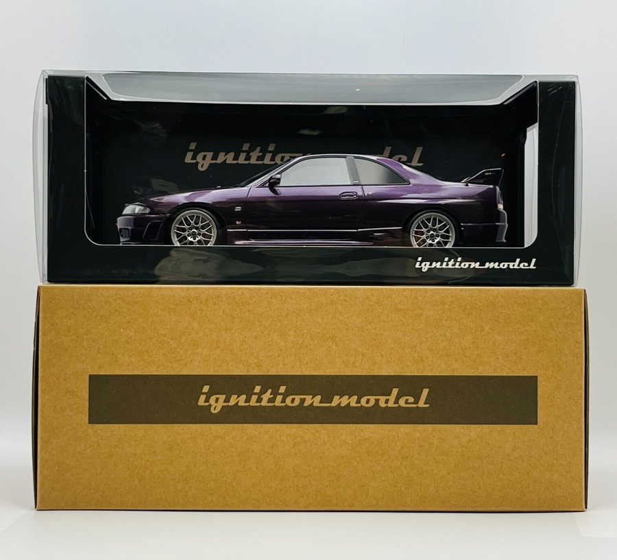 ignition model Nissan Skyline GT-R (BCNR33) Midnight Purple IG2779