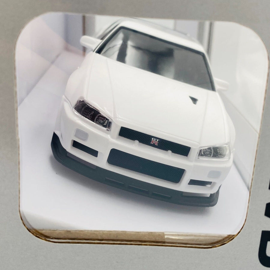 Kyosho MINI-Z AWD NISSAN SKYLINE GT-R R34 V.specⅡNür White 32629W