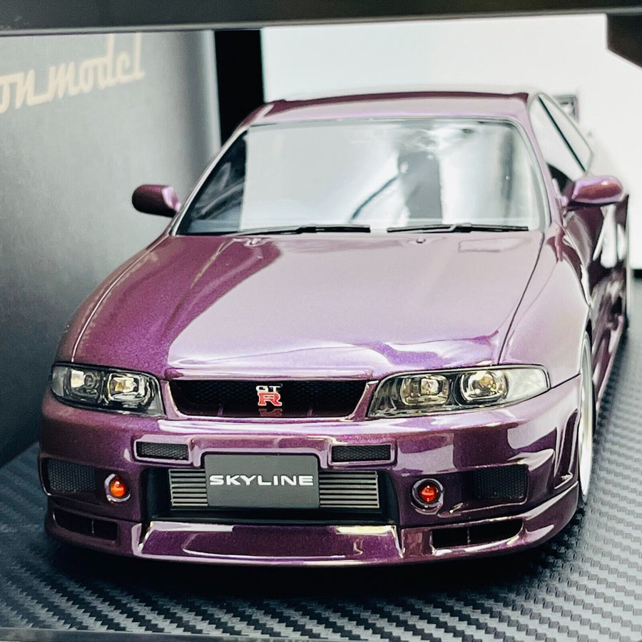 ignition model Nissan Skyline GT-R (BCNR33) Midnight Purple IG2779