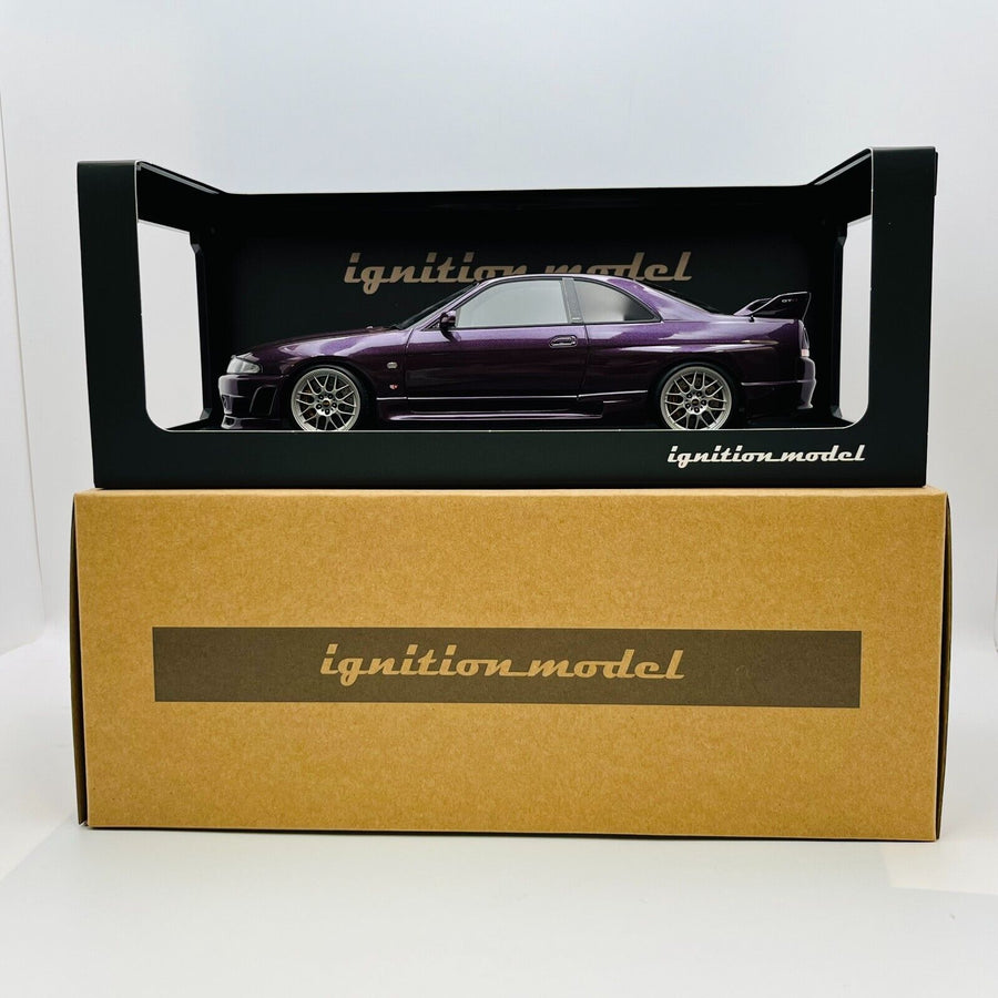 ignition model Nissan Skyline GT-R (BCNR33) Midnight Purple IG2779