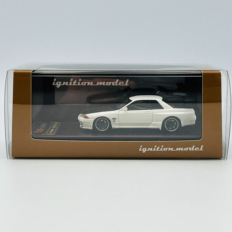 ignition model 1/64 Nissan Skyline GT-R Nismo (R32) White IG2691