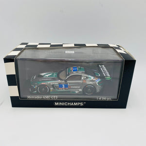 MINICHAMPS 1/43 Mercedes AMG GT3 Team Black Falcon 24h Dubai 2016