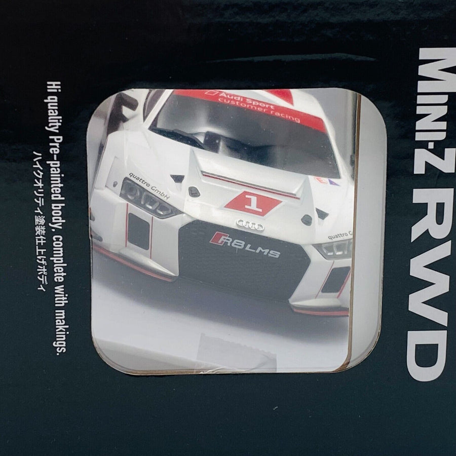 KYOSHO MINI-Z Readyset RWD Audi R8 LMS 2015 “White” RTR 32344AS