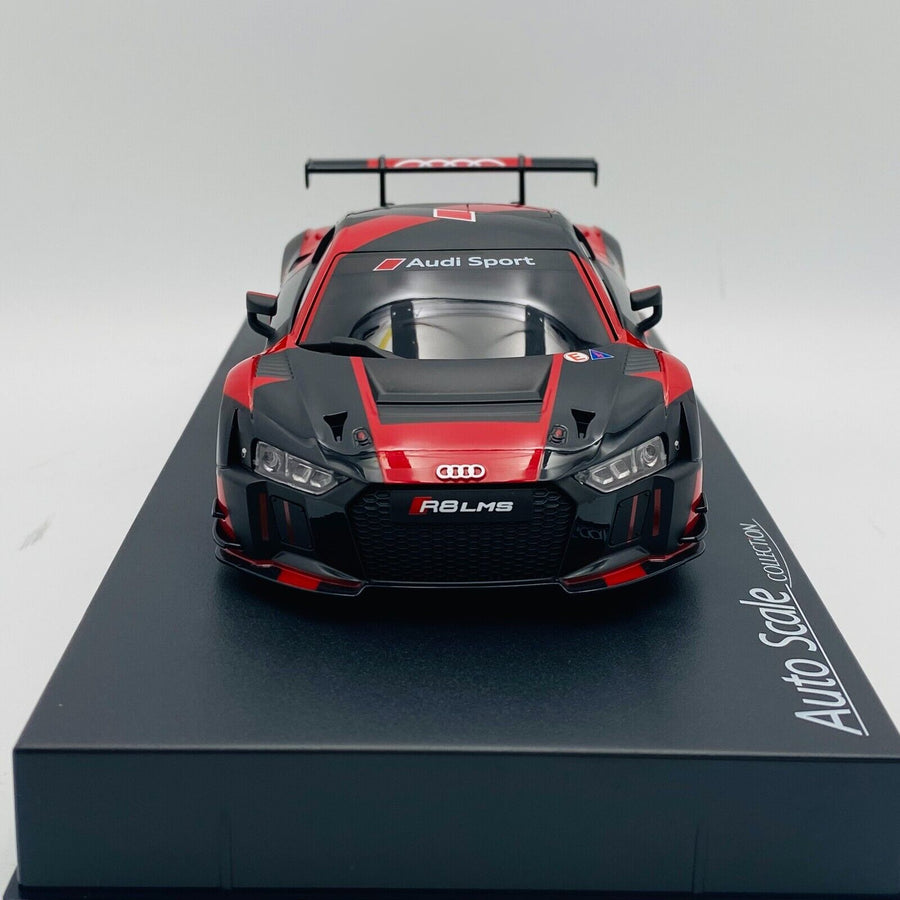 Kyosho MINI-Z Body ASC MR03W-MM Audi R8 LMS 2016 “Black / Red” MZP246BKR