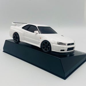 Kyosho MINI-Z Body NISSAN SKYLINE GT-R R34 V.specⅡNur White MZP460W