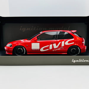 ignition 1/18 Honda CIVIC (EK9) Type R Red IG2680