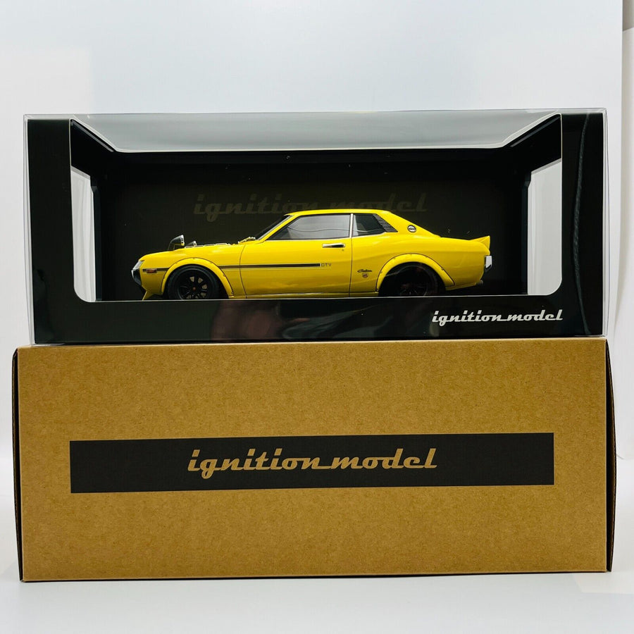 ignition model 1/18 Toyota Celica 1600GTV (TA22) Yellow IG2595