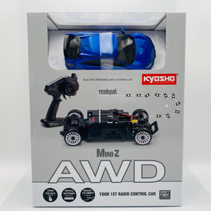 Kyosho MINI-Z Ready Set AWD Honda CIVIC Type-R Brilliant Sporty Blue 32613BL