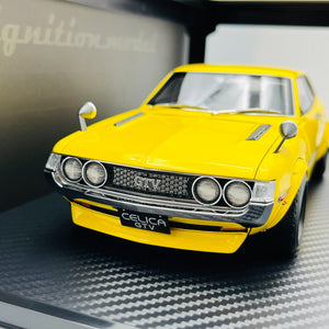 ignition model 1/18 Toyota Celica 1600GTV (TA22) Yellow IG2595