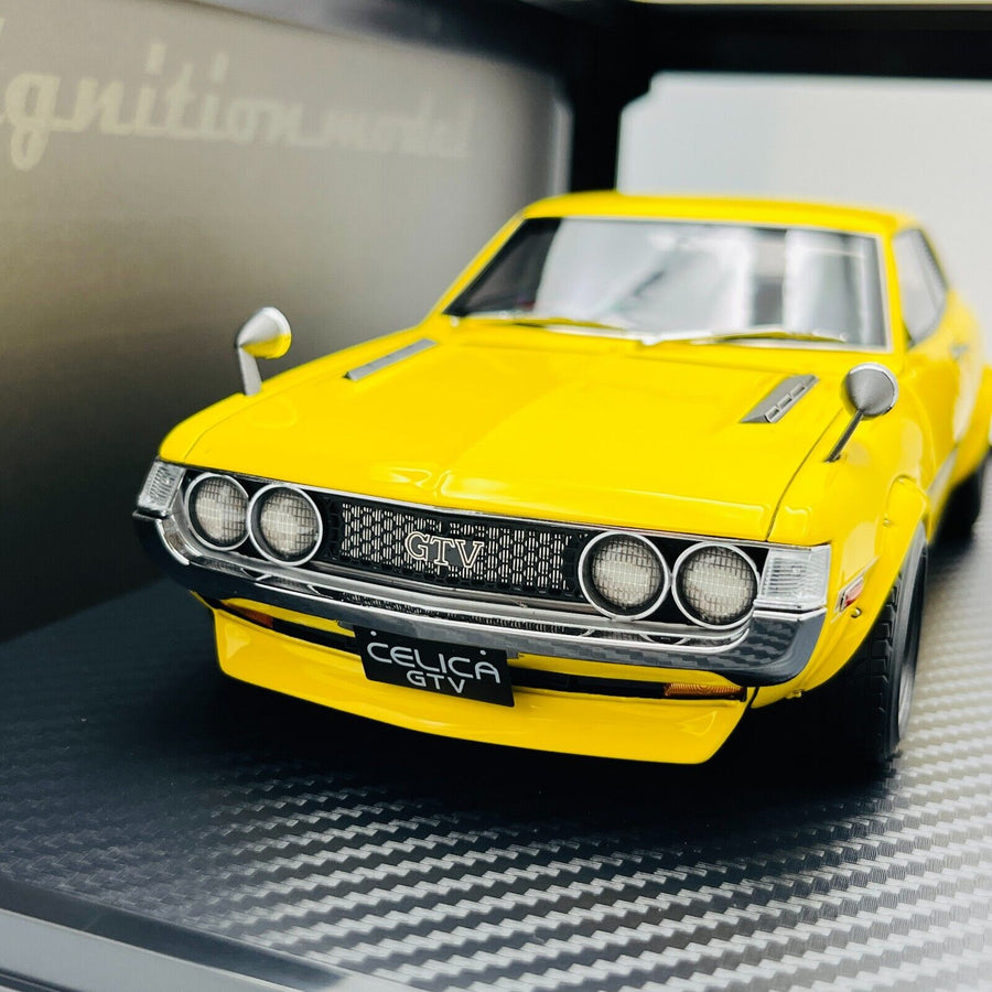 ignition model 1/18 Toyota Celica 1600GTV (TA22) Yellow IG2595