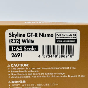 ignition model 1/64 Nissan Skyline GT-R Nismo (R32) White IG2691