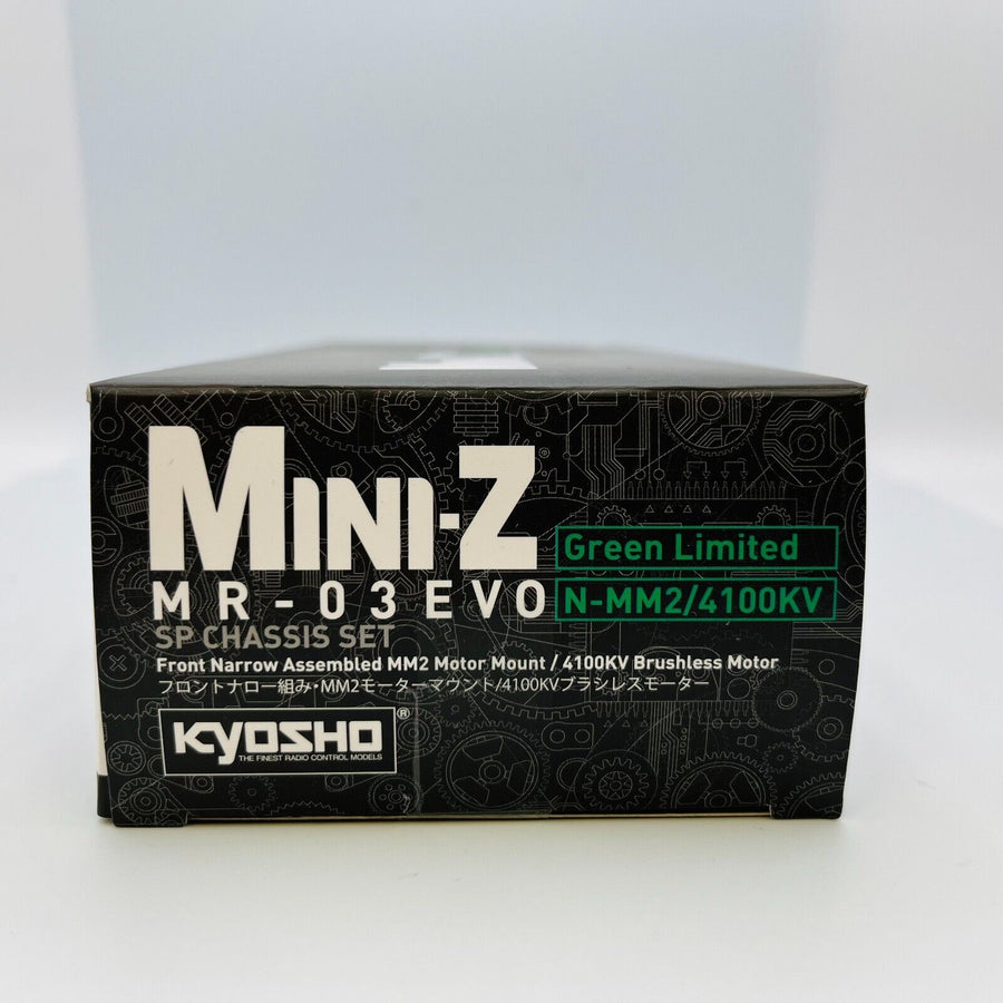 Kyosho MINI-Z Racer MR-03EVO Chassis Set Green Limited (N-MM2/4100KV) 32798SP