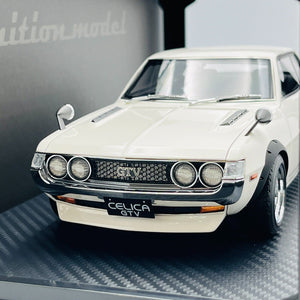 ignition model 1/18 Toyota Celica 1600GTV(TA22) White IG2598 watanabe wheel