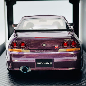 ignition model Nissan Skyline GT-R (BCNR33) Midnight Purple IG2779