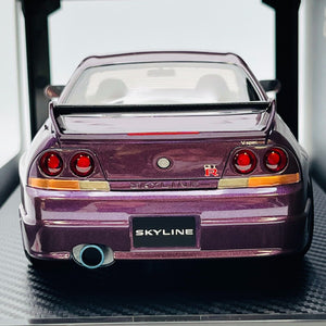 ignition model Nissan Skyline GT-R (BCNR33) Midnight Purple IG2779