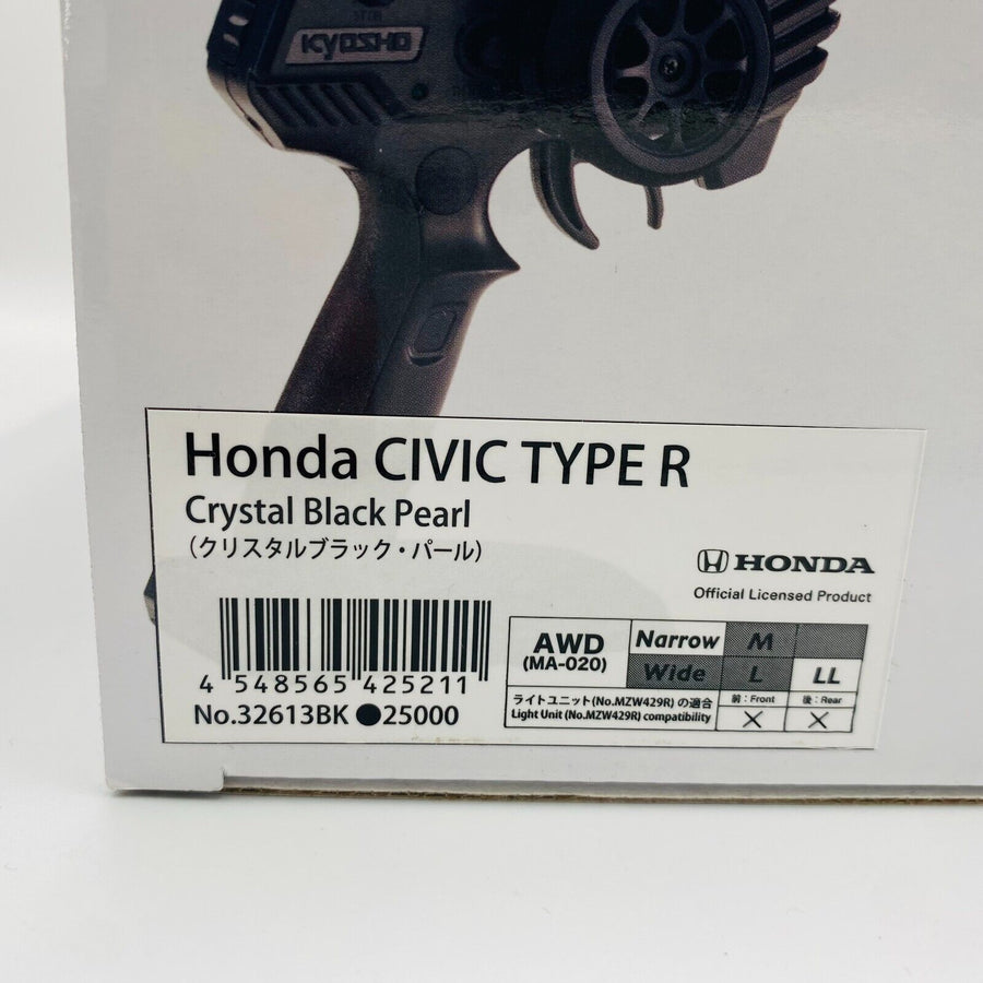 Kyosho MINI-Z Ready Set AWD Honda CIVIC Type-R Crystal Black Pearl 32613BK