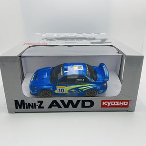 KYOSHO MINI-Z AWD SUBARU IMPREZA WRC 2002 32617WR Ready Set