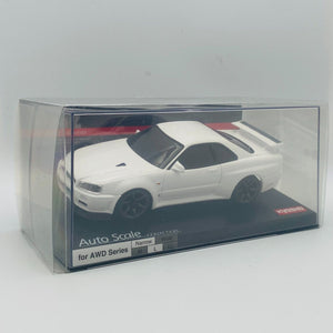 Kyosho MINI-Z Body NISSAN SKYLINE GT-R R34 V.specⅡNur White MZP460W