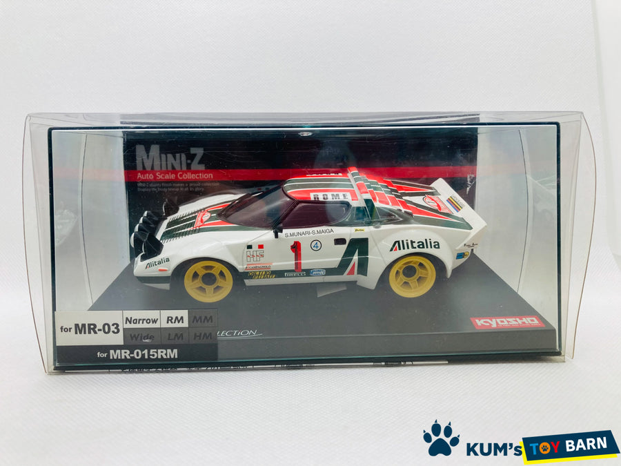 Kyosho Mini-z Body ASC LANCIA STRATOS Monte Carlo 1977 No.1 MZP16MC