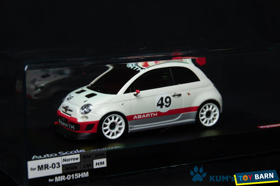 Kyosho Mini-z Body ASC ABARTH 500 ASSETTO CORSE DEDICATED TO ABARTH 1000 TC MZP128IW