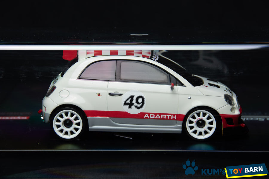 Kyosho Mini-z Body ASC ABARTH 500 ASSETTO CORSE DEDICATED TO ABARTH 1000 TC MZP128IW