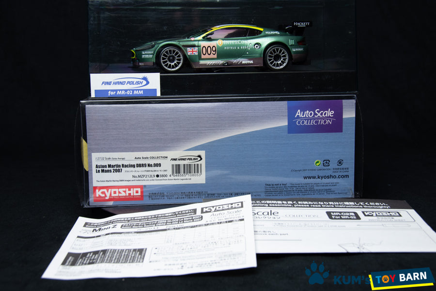 Kyosho Mini-z Body ASC Aston Martin Racing DBR9 Le Mans 2007 MZP212L9