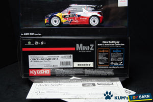 Kyosho Mini-z Body ASC CITROEN DS3 WRC 2011 MZP420SL