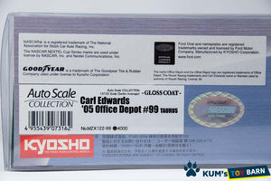Kyosho Mini-z Body ASC Carl Edwards ’05 Office Depot #99 TAURUS MZX122-99