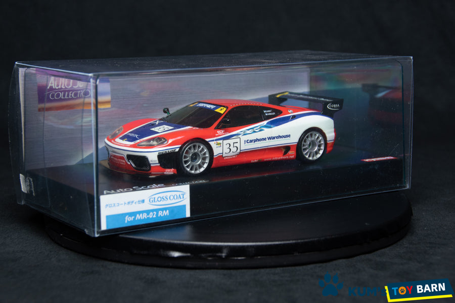 Kyosho Mini-z Body ASC Ferrari 360 GTC Scuderia Ecosse MZX310SE