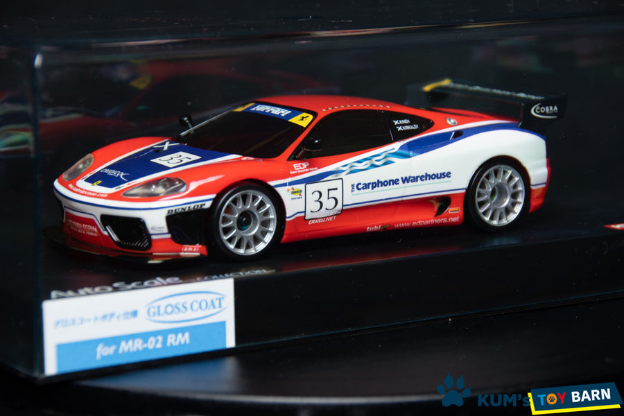 Kyosho Mini-z Body ASC Ferrari 360 GTC Scuderia Ecosse MZX310SE