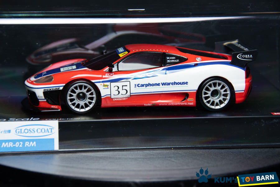 Kyosho Mini-z Body ASC Ferrari 360 GTC Scuderia Ecosse MZX310SE
