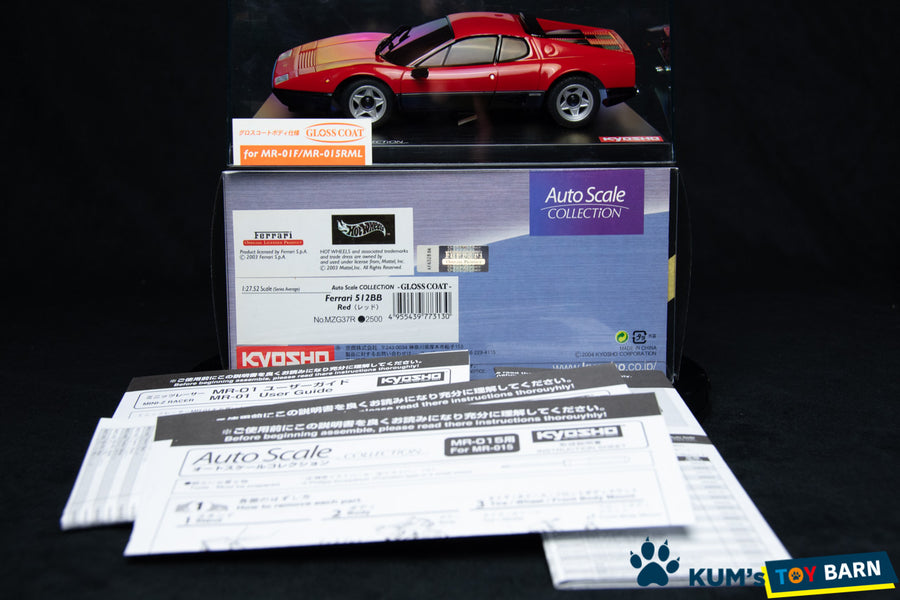 Kyosho Mini-z Body ASC Ferrari 512BB MZG37R