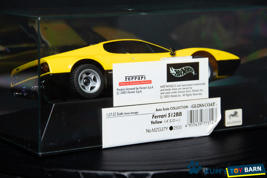 Kyosho Mini-z Body ASC Ferrari 512BB MZG37Y