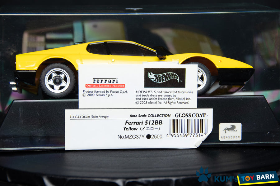 Kyosho Mini-z Body ASC Ferrari 512BB MZG37Y