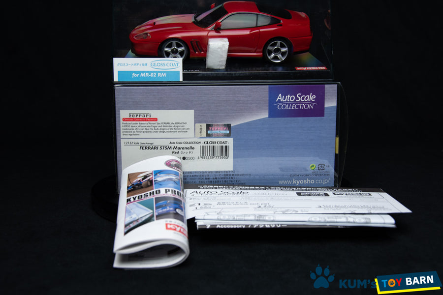 Kyosho Mini-z Body ASC Ferrari 575M Maranello MZG306R