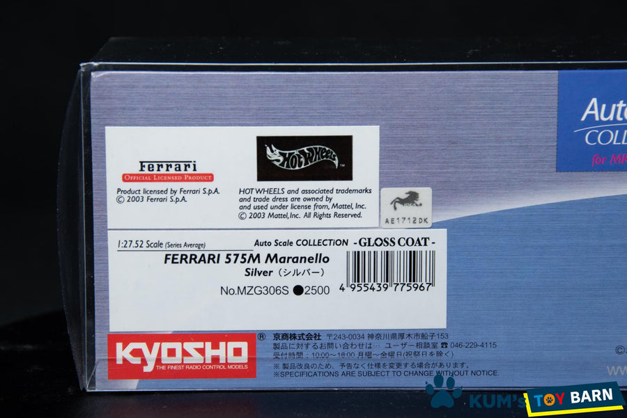 Kyosho Mini-z Body ASC Ferrari 575M Maranello MZG306S
