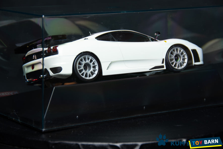 Kyosho Mini-z Body ASC Ferrari F430 GT GT Test Car White 2007 MZP328TW