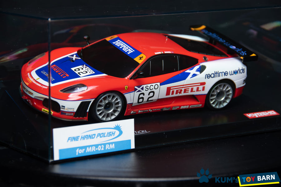 Kyosho Mini-z Body ASC Ferrari F430 GT Scuderia Ecosse  MZP328SE