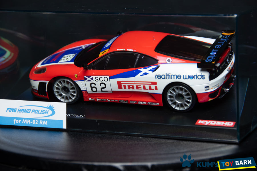 Kyosho Mini-z Body ASC Ferrari F430 GT Scuderia Ecosse  MZP328SE