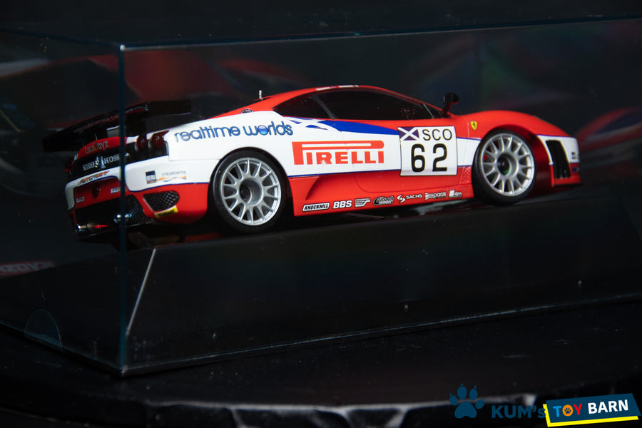 Kyosho Mini-z Body ASC Ferrari F430 GT Scuderia Ecosse  MZP328SE