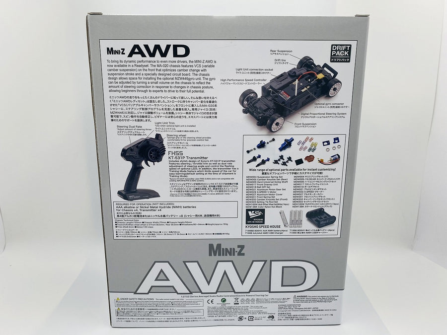 Kyosho MINI-Z Ready Set AWD Toyota CELICA TURBO 4WD NO.7 WRC 1993 32649JK