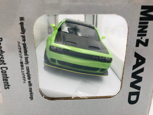 Kyosho Mini-z Ready Set DODGE CHALLENGER SRT HELLCAT REDEYE 32621MG