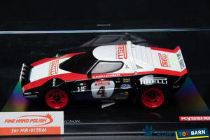 Kyosho Mini-z Body ASC LANCIA STRATOS Sanremo 1978 No.4 MZP16SR